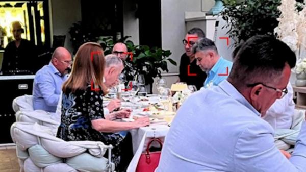 Gluma făcută de Ciolacu după ce a fost fotografiat cu Geoană. Ce ar fi discutat