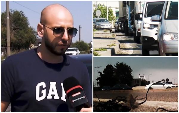 Cum a devenit Centura Bucureştiului o adevărată cursă cu obstacole pentru şoferi. Mihai a fost nevoit să îşi schimbe parbrizul de patru ori în ultimele zile