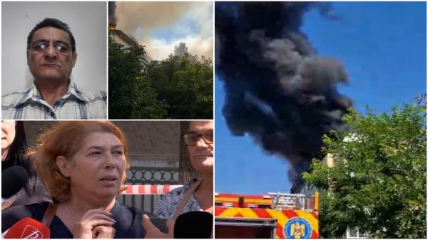 Cine este militarul mort în incendiul izbucnit într-un bloc al MApN din Capitală. Fosta soţie spune că era foarte dedicat meseriei: "Îi aduc un omagiu"