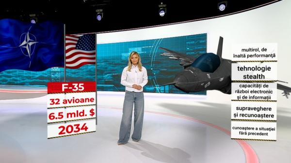 F-35, cel mai "inteligent" avion de vănătoare din istorie. Ce dotări SF are aeronava care va ajunge în România abia peste 10 ani