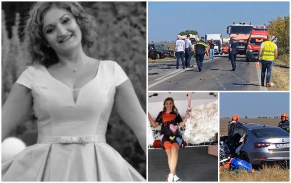 Soţia unui pompier ISU a murit într-un cumplit accident rutier, în Alexandria. Cu doar două zile înainte, Gabriela şi Dan îşi aniversau fiica de 14 ani