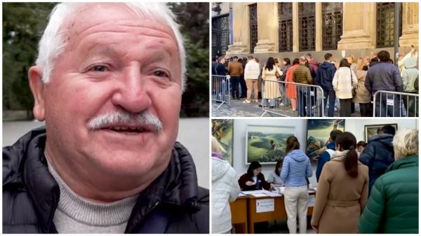 Moldovenii din Diaspora, uniţi de un scop comun la alegeri şi referendum. Cozi uriaşe la secţiile din Bucureşti: ce se întâmplă dacă se termină buletinele de vot