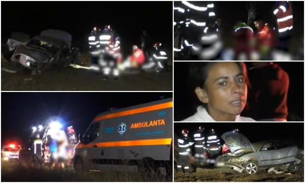 "Copilule, suntem lângă tine. Să nu-ţi fie frică!" Scene dramatice după un accident de groază în Mehedinţi. Fiul şi-a văzut tatăl vitreg dându-şi ultima suflare