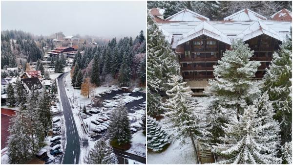 Frigul a pus stăpânire pe România. La Rânca şi Poiana Braşov a nins ca în plină iarnă. Zona în care s-au înregistrat cele mai mici temperaturi