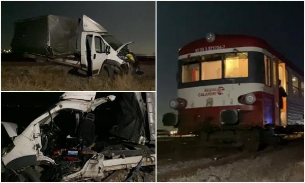 Spulberat de tren la Podu Iloaiei, a murit la spital. Cu ultimele puteri, şoferul camionetei striga să fie salvat