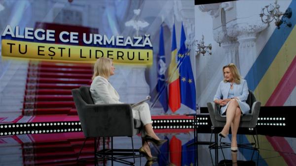 "Vă daţi demisia de la şefia partidului dacă nu intraţi în turul 2?" Răspunsul tranşant dat de Elena Lasconi