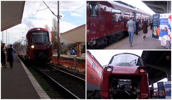 S-a stricat primul tren nou în a doua zi. CFR spune că e de la infrastructura veche