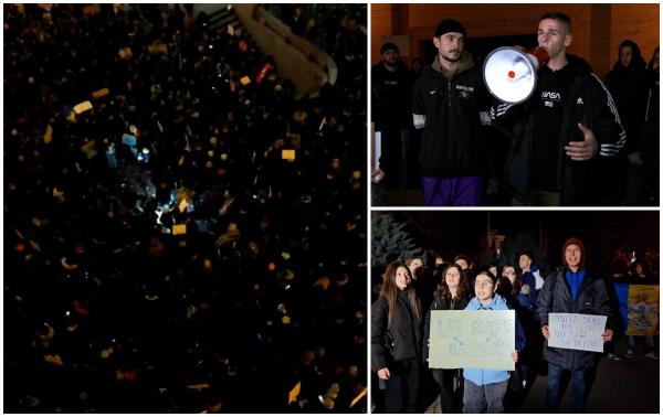 Mii de tineri au ieșit în stradă și în marile orașe pentru a trage un semnal de alarmă: "Vrem să ne exprimăm dragostea prin a lupta pentru libertate"