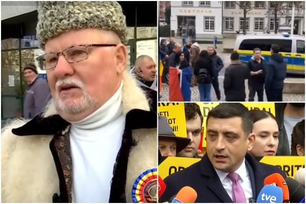 Proteste la secţiile de vot din ţară şi diaspora, la îndemnul AUR şi al lui Călin Georgescu. Ce spune Simion despre o nouă candidatură