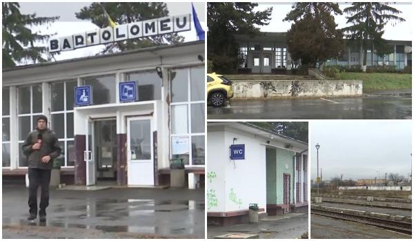 Gara Bartolomeu din Braşov, abandonată în paragină: "Este neîngijită şi nu sunt condiţii nici de traversare, nici de staţionare a oamenilor"