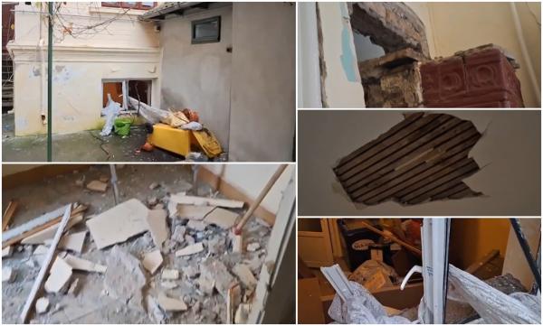 Dezastru în Constanța, după ce un cazan de țuică a explodat în subsolul unei case. Toate ușile au zburat din balamale