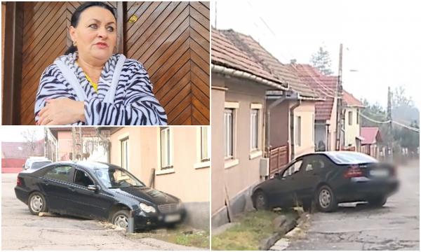 "Ferească Dumnezeu!" O femeie din Reghin a fost strivită de propriul Mercedes, care a luat-o la vale. A încercat să oprească mașina și a ajuns sub roţi