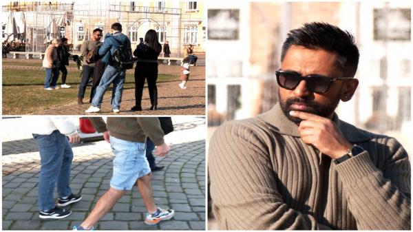 Reacţia unui turist străin ajuns în România, după ce a văzut cum e vremea în ianuarie. "Suntem surprinşi"