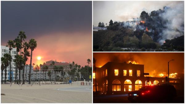 Dezastru în cartierul vedetelor din LA. Tom Hanks, Ben Affleck, prințul Harry și Meghan au fugit din calea incendiului