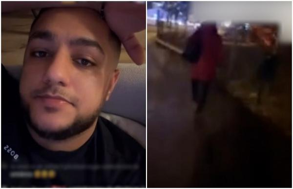 Reacția lui Alin Borcan, după ce s-a filmat când agresează o femeie pe stradă: "Dacă eu vorbesc la telefon și doamna o ia la fugă, sunt eu de vină?"