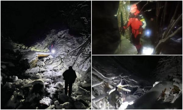 Doi tineri ucraineni, de 22 şi 23 de ani, au cerut ajutor la 112. Rătăceau epuizați, de patru zile, prin Munţii Maramureşului