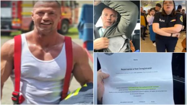 "A tras de mine, mi-a rupt şi hainele". Polițistă din Suceava, acuzată că a bruscat un bărbat de față cu copilul, la un birou de înmatriculări auto