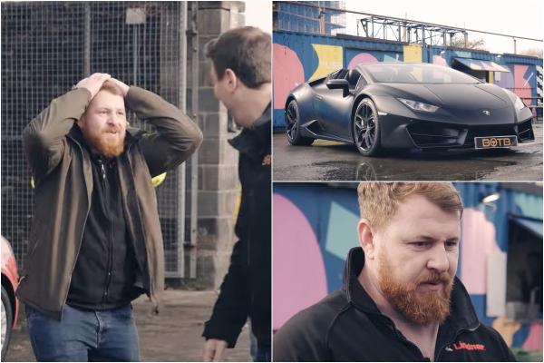 Ciprian, românul care a preferat banii în locul unui Lamborghini Huracan câştigat în Anglia, îşi explică gestul