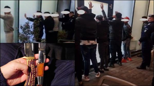"Distracţie" încheiată cu amendă: mai mulţi indivizi aruncau cu zăpadă în trecători, în faţa unui mall din Râmnicu Vâlcea