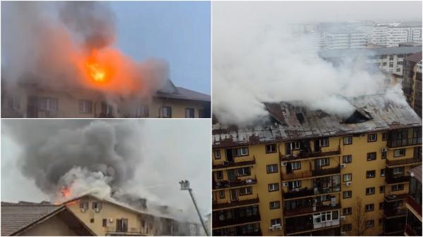 "Cred ca am acvariu în casă". Peste 100 de apartamente, distruse de incendiul din Militari Residence. Blocul a ars mai bine de 6 ore
