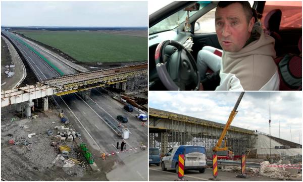 "Traficul este infernal!" Autostrada Moldovei s-a înfundat la Mizil. O sudură greşită blochează inaugurarea lotului 2