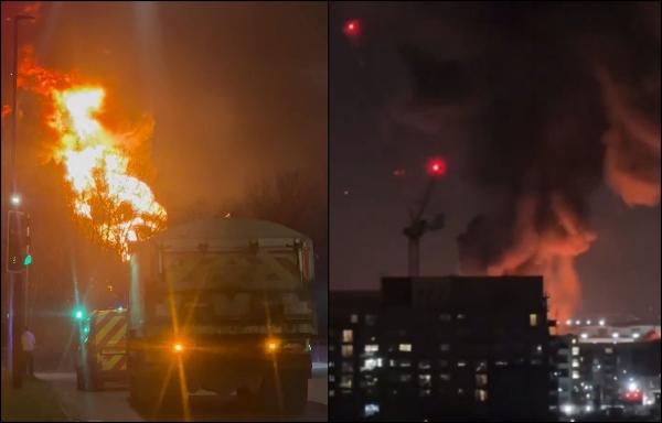 Pană uriaşă de curent pe aeroportul Heathrow, în urma unui incendiu. Toate zborurile anulate, peste 16.000 de locuinţe au rămas în beznă