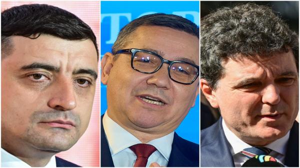 Sondaj Verifield: George Simion - 35%, Victor Ponta - 21,1%, Nicușor Dan - 20,8%