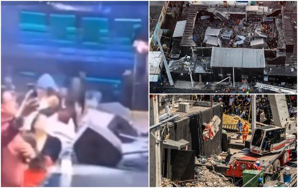 Momentul în care acoperișul clubului din Republica Dominicană se prăbușește peste oameni. Cel puțin 98 au murit striviți, 160 sunt răniți