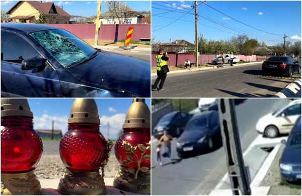 Descoperirea făcută despre şoferul care a spulberat o mamă, în Forăşti. Tânăra şi-a dat viaţa pentru fetiţa ei