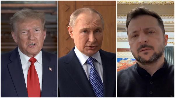 Trump vrea acord de pace în Ucraina săptămâna aceasta. Putin, gata de o discuţie faţă în faţă cu Zelenski 