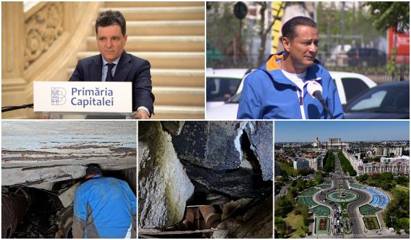 Probleme tot mai mari la Piaţa Unirii, în timp ce Nicuşor Dan şi Daniel Băluţă se contrazic pe procedurile de reparare