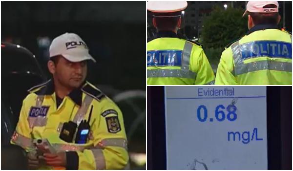 Un şofer din Capitală a crezut că nu va fi atât de ghinionist să fie prins băut la volan şi s-a cinstit de 1 mai. Surpriza agenţilor