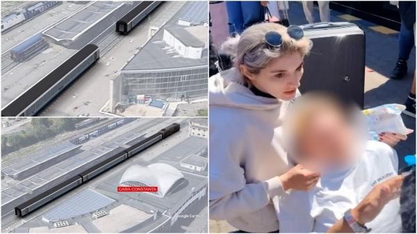 ANIMAȚIE. Cum s-a produs accidentul dintre cele două trenuri, în gara din Constanța: "Eram unii peste alţii ca o carne tocată"