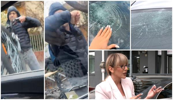 "Ce-ai, mă, nebunule!? Bă, nemernicule! La poliţie, o să mergi". Dana Roba, atacată în trafic de un biciclist în timp ce se afla în maşină cu fiicele sale
