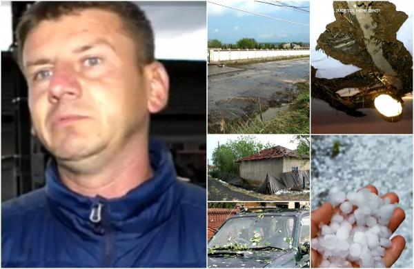 "E apocalipsa. Niciodată în istoria satului n-a fost aşa". Furia ploilor a făcut prăpăd în țară. Puhoaiele s-au revărsat în mai multe zone