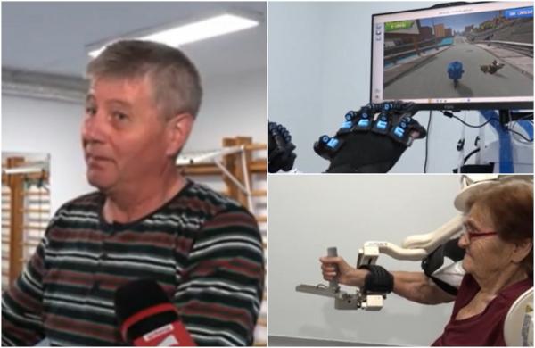 Tehnologia care revoluționează medicina într-un spital din Timișoara. Cum învață pacienții să meargă din nou: "N-aş fi putut altfel"