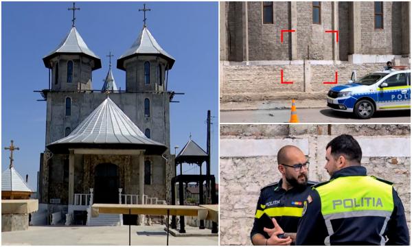 "Era cu ciocanul în mână!" Adolescentul care a căzut 20 de metri în gol chiar pe şosea, în Constanţa, lucra ilegal pe turla bisericii
