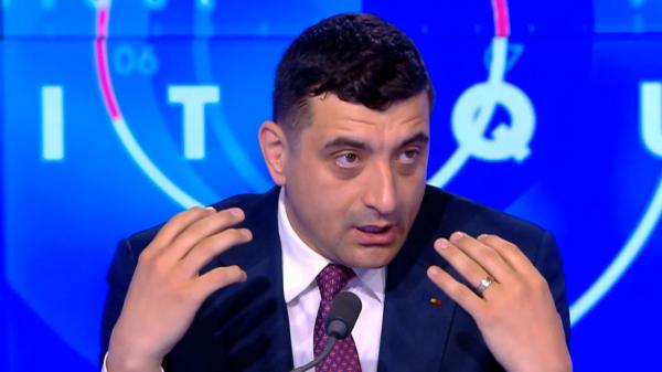 "Nous voulons ăăă ... o încetare a focului". George Simion s-a poticnit în limba franceză la un post TV, în Hexagon