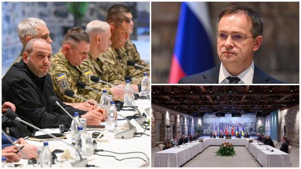 Tensiuni la negocierile Rusia-Ucraina. Diplomaţii nu şi-au dat mâna, Moscova a cerut ca turcii să părăsească sala, iar ucrainenii au refuzat să vorbească în rusă