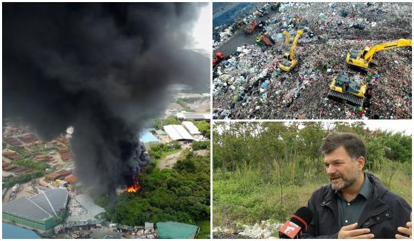 Român întors din Canada, şocat de aerul poluat din Bucureşti: "Este mai rău aici". Arderile ilegale de deşeuri ar putea aduce şi închisoarea