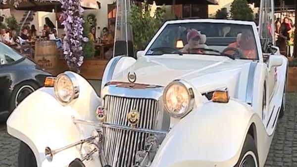 Bijuteria pe patru roţi, în valoare de 100.000 de euro, cu care un şofer a făcut senzaţie la Castel Rally