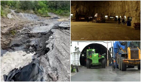 ANIMAŢIE. Salina Praid, la un pas de prăbuşire. Şapte din cele 10 mine sunt inundate
