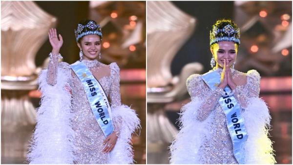O tânără de 21 de ani din Thailanda, încoronată Miss World 2025. A învins 108 concurente din întreaga lume
