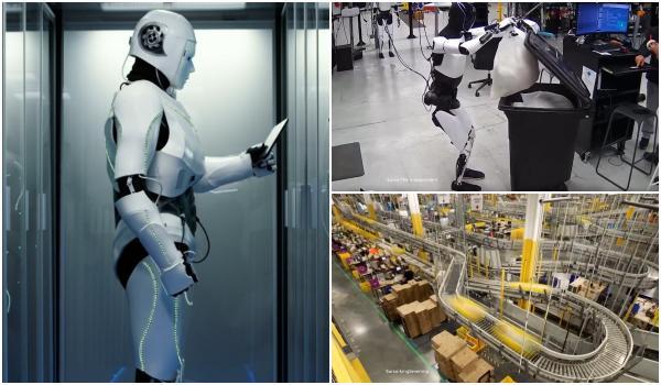 Coletele Amazon ar putea fi livrate de roboţi umanoizi. Testele încep într-un parc din California