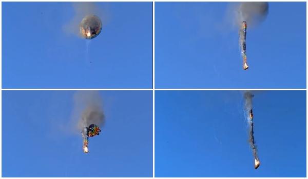 Cel puţin opt persoane au murit, după ce un balon cu aer cald a căzut în Brazilia