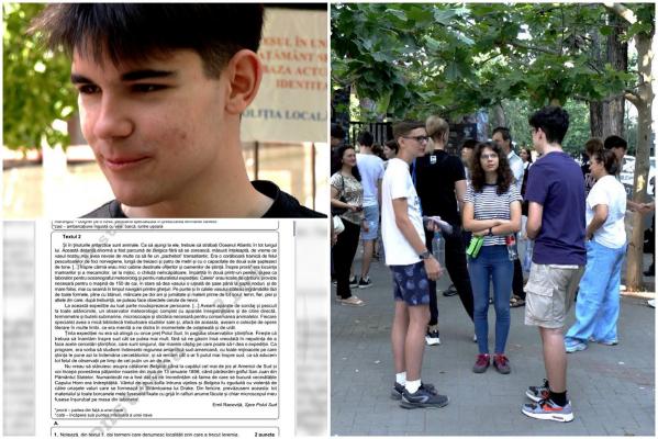 "Chiar a fost super uşor". Ce note aşteaptă un elev la Română, la Evaluarea Naţională