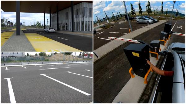 Parcare de 91 de milioane de lei din Cluj, goală. Costă 5 lei pe zi, iar şoferii primesc şi bilet de autobuz