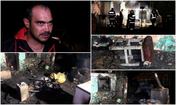 "A ars tot!" Un copilaş de 7 ani a sfârşit carbonizat azi noapte în Vaslui, în casa cuprinsă de flăcări
