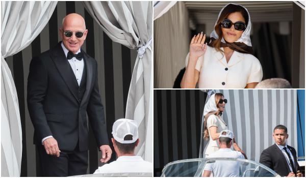 O ploaie torenţială a dat peste cap prima petrecere de la nunta lui Jeff Bezos. Protestele continuă în Veneţia