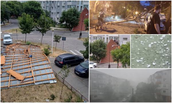 După caniculă, furtunile au măturat România. În Gorj, un tânăr de 18 ani a murit în casa lovită de fulger